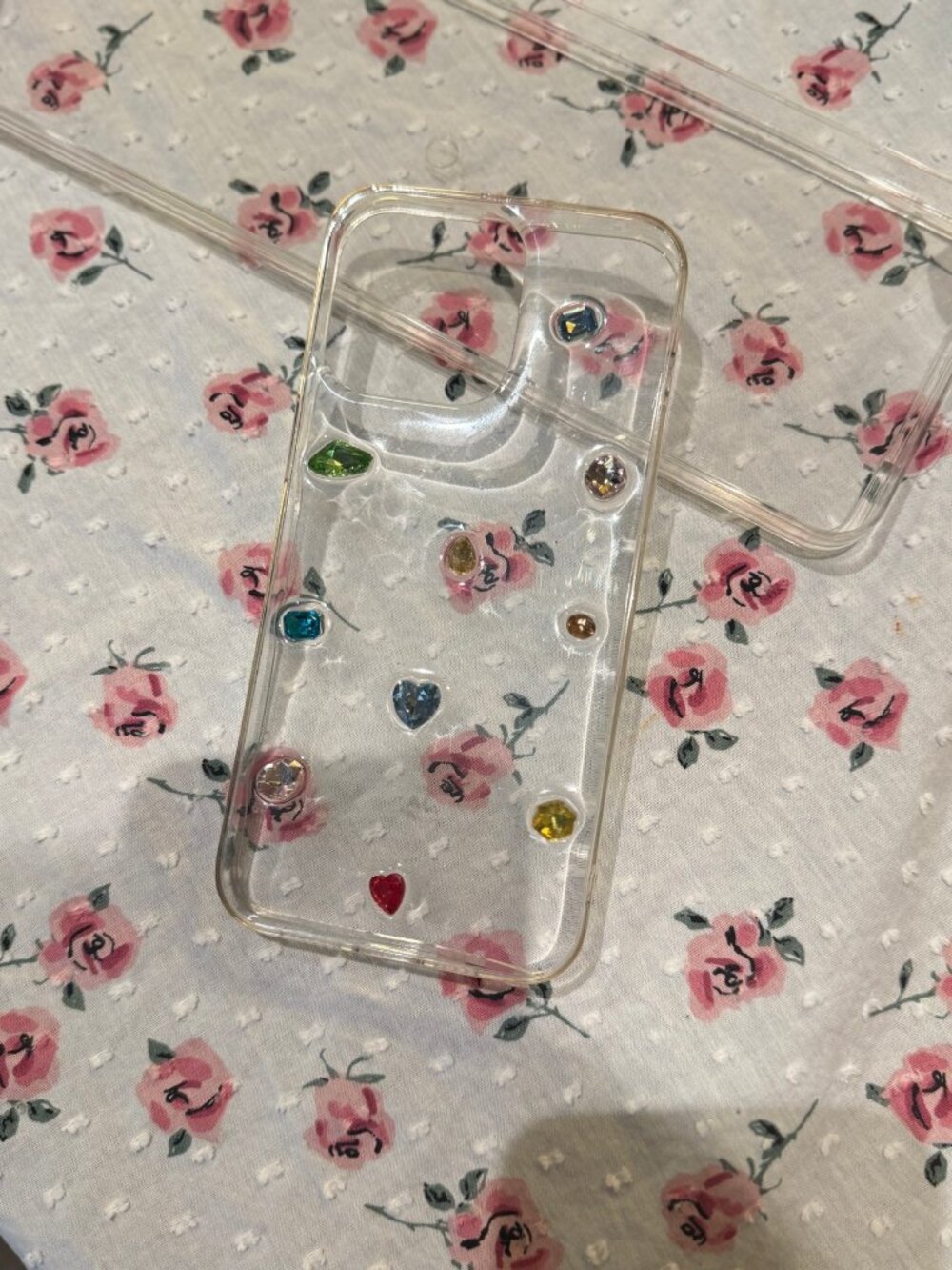 Clear Gem iPhone 15 Pro Max Case